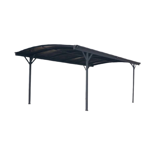 Auvent de terrasse en métal - Protection contre les intempéries - Dimensions 200 x 300 x 240